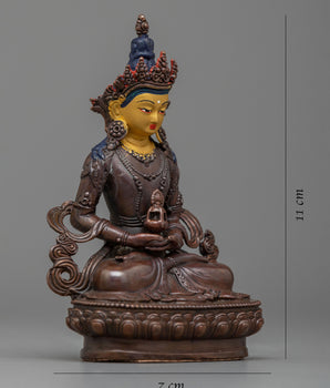 Amitayus Buddha Machine Made Statue | Radiating Eternal Life and Spiritual Abundance