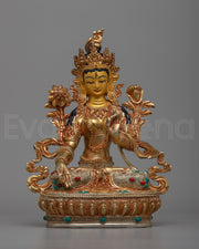 White Tara Statue