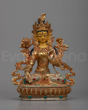 White Tara Statue