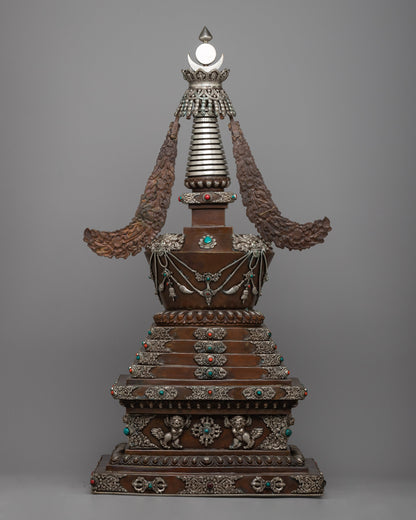 Buddhist Relic Shrine Stupa | Revered Monument of Spiritual Devotion