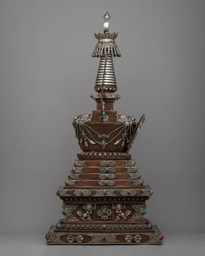 Buddhist Relic Shrine Stupa | Revered Monument of Spiritual Devotion