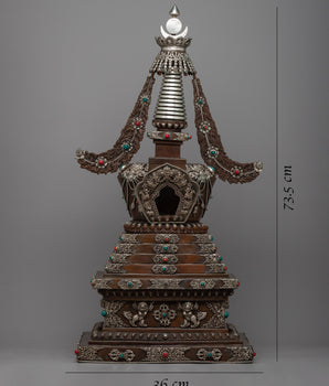 Buddhist Relic Shrine Stupa | Revered Monument of Spiritual Devotion