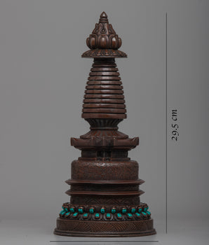Home Decor Copper Stupa | Elevate Your Space with Spiritual Elegance