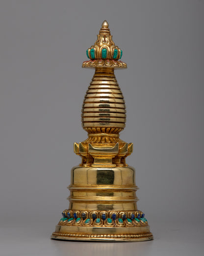 Copper Kadampa Stupa | Timeless Relic of Devotion and Spiritual Evolution