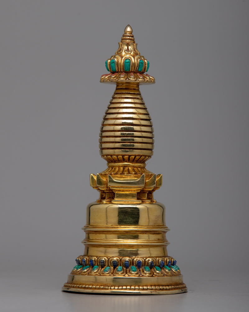 Copper Kadampa Stupa | Timeless Relic of Devotion and Spiritual Evolution