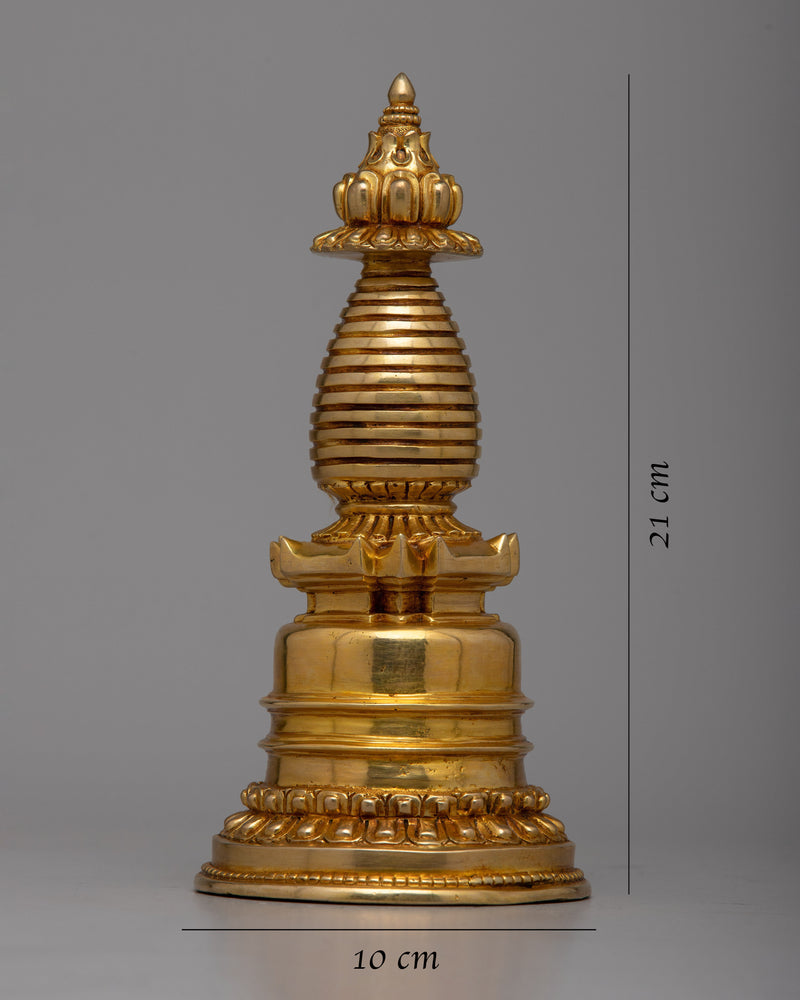 Handmade Buddhist Stupa | Symbol of Harmony and Enlightenment