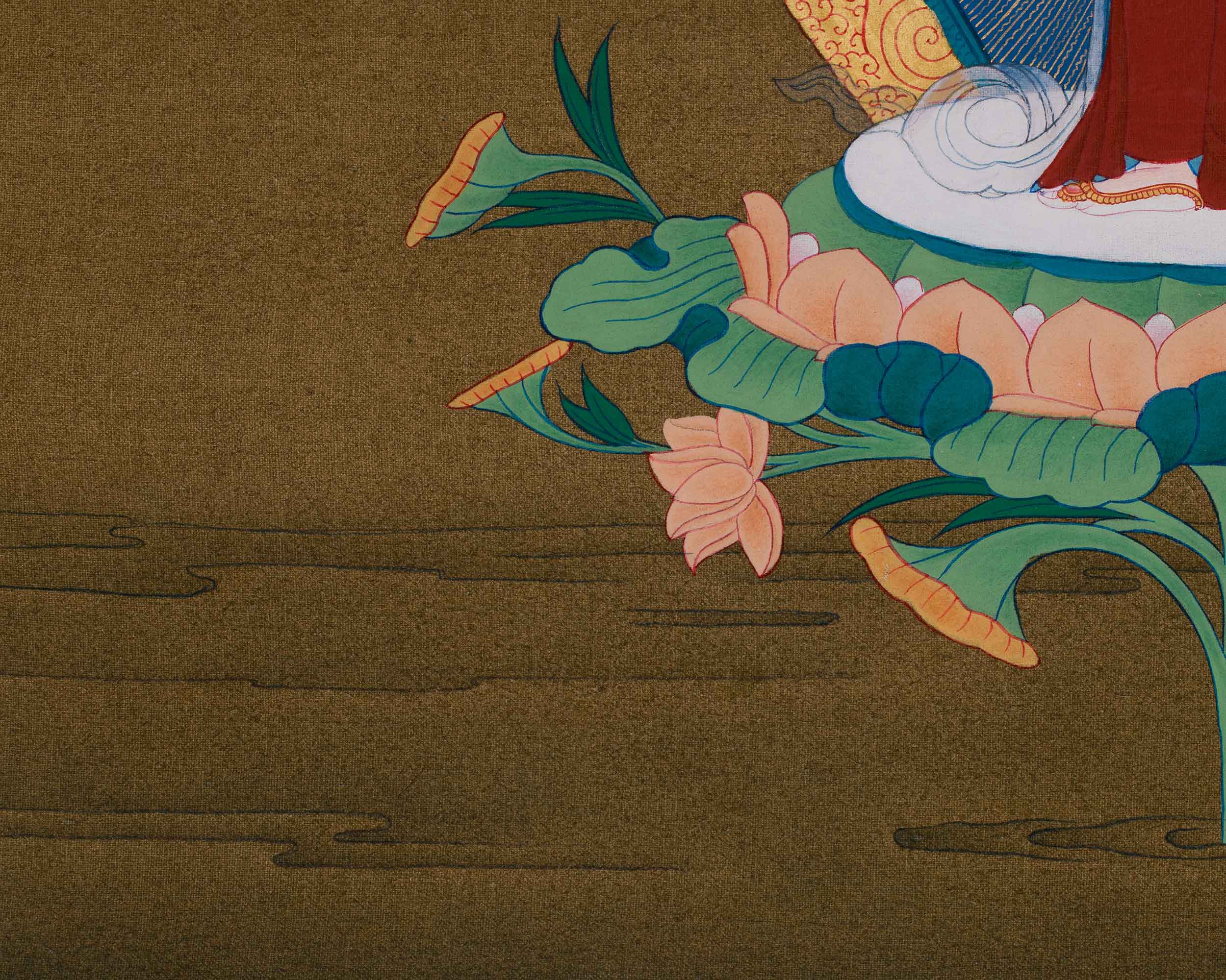 Buddhist Deity 1000 Armed Chenrezig | Avalokiteshvara Art