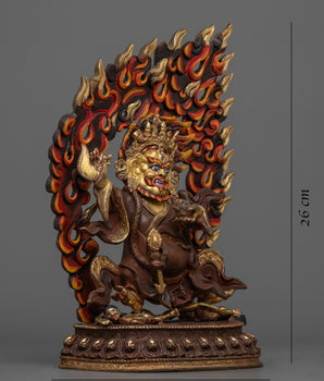 two-armed bernagchen mahakala dharma protector 