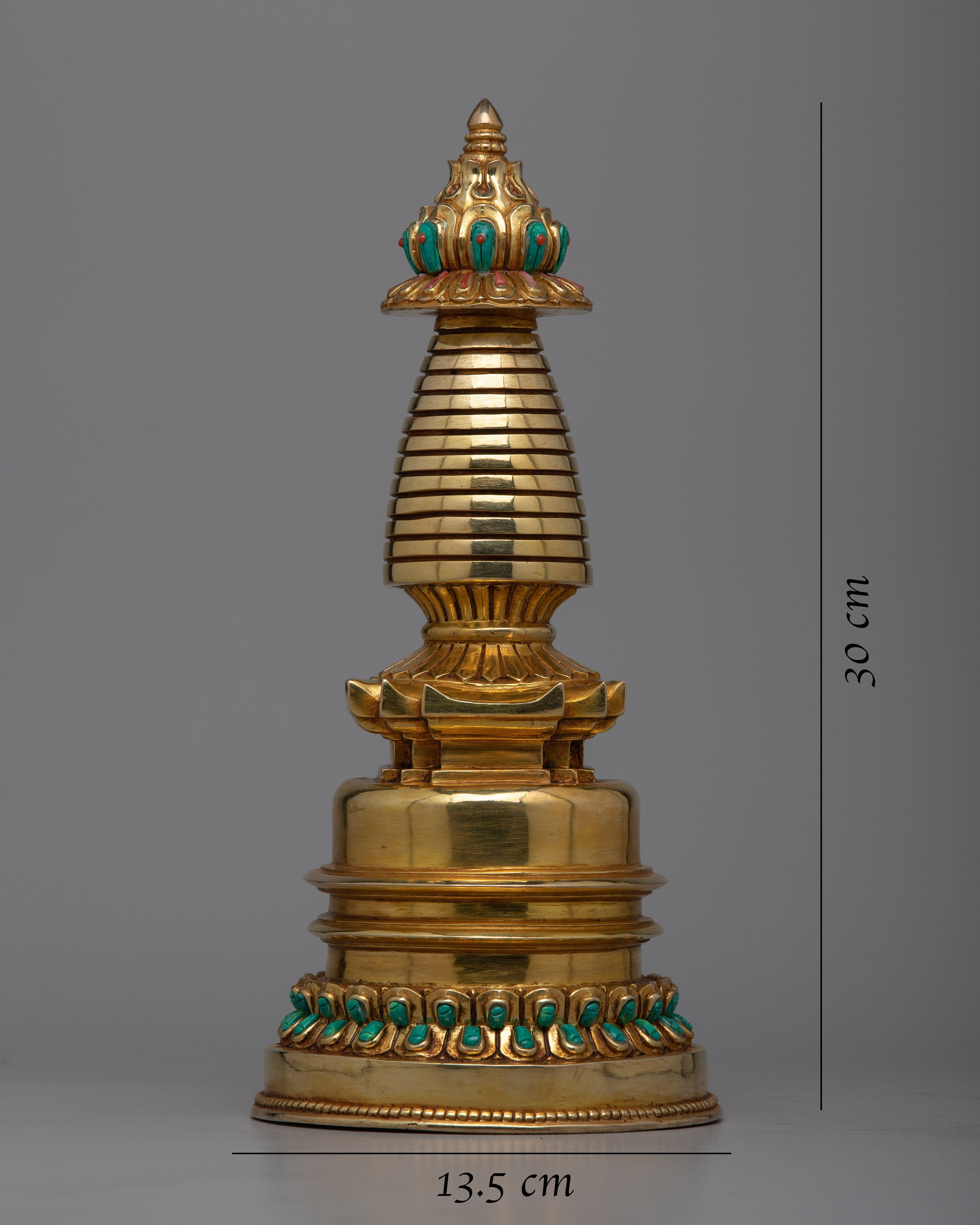 Shrine Stupa Statue | Guardian of Spiritual Journeys and Sacred Spaces