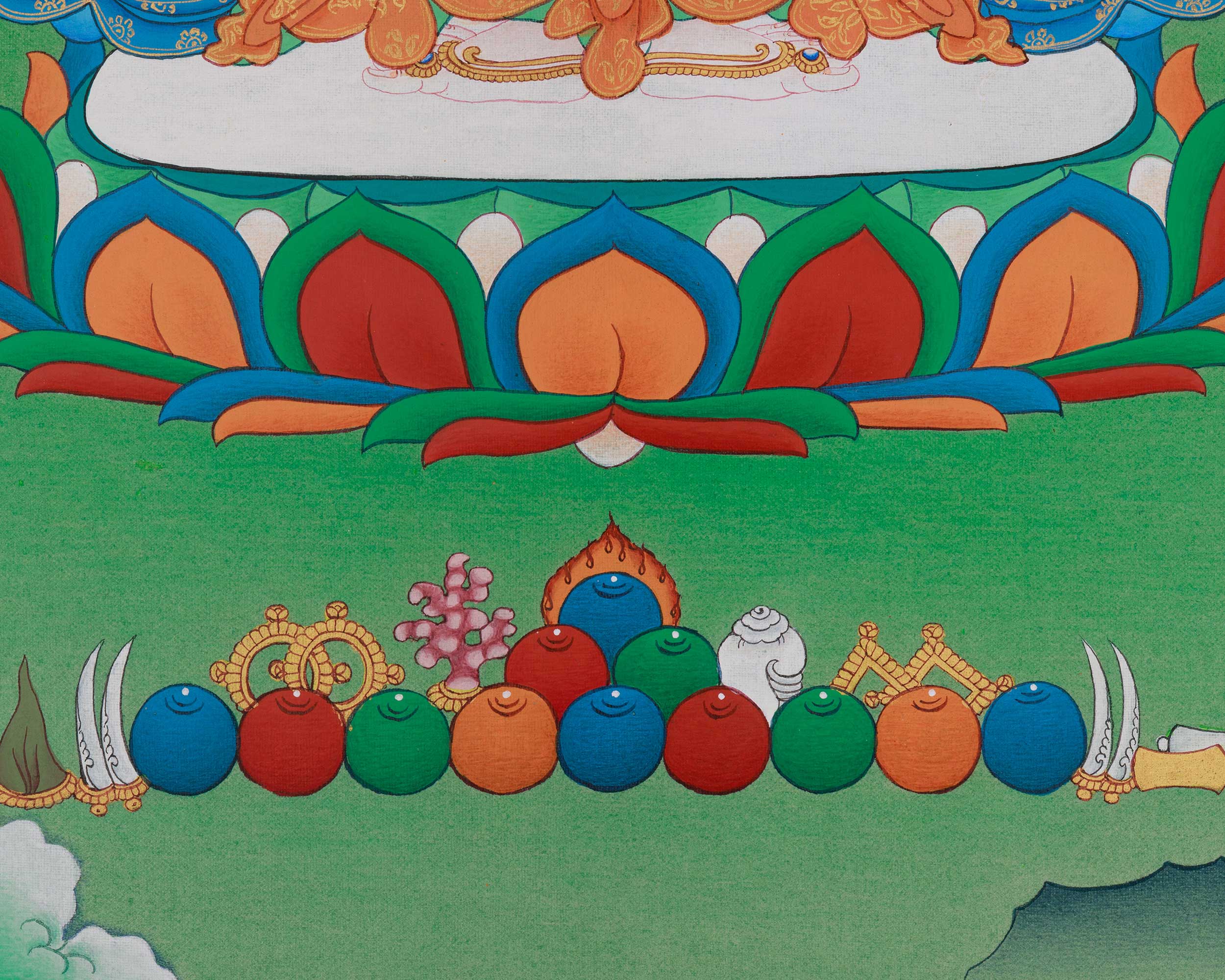 Tibetan 1000 Armed Chenrezig Art | Sacred Compassion Deity