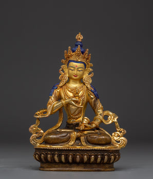Buddhist Artwork of Vajrasattva - Deity for Purification