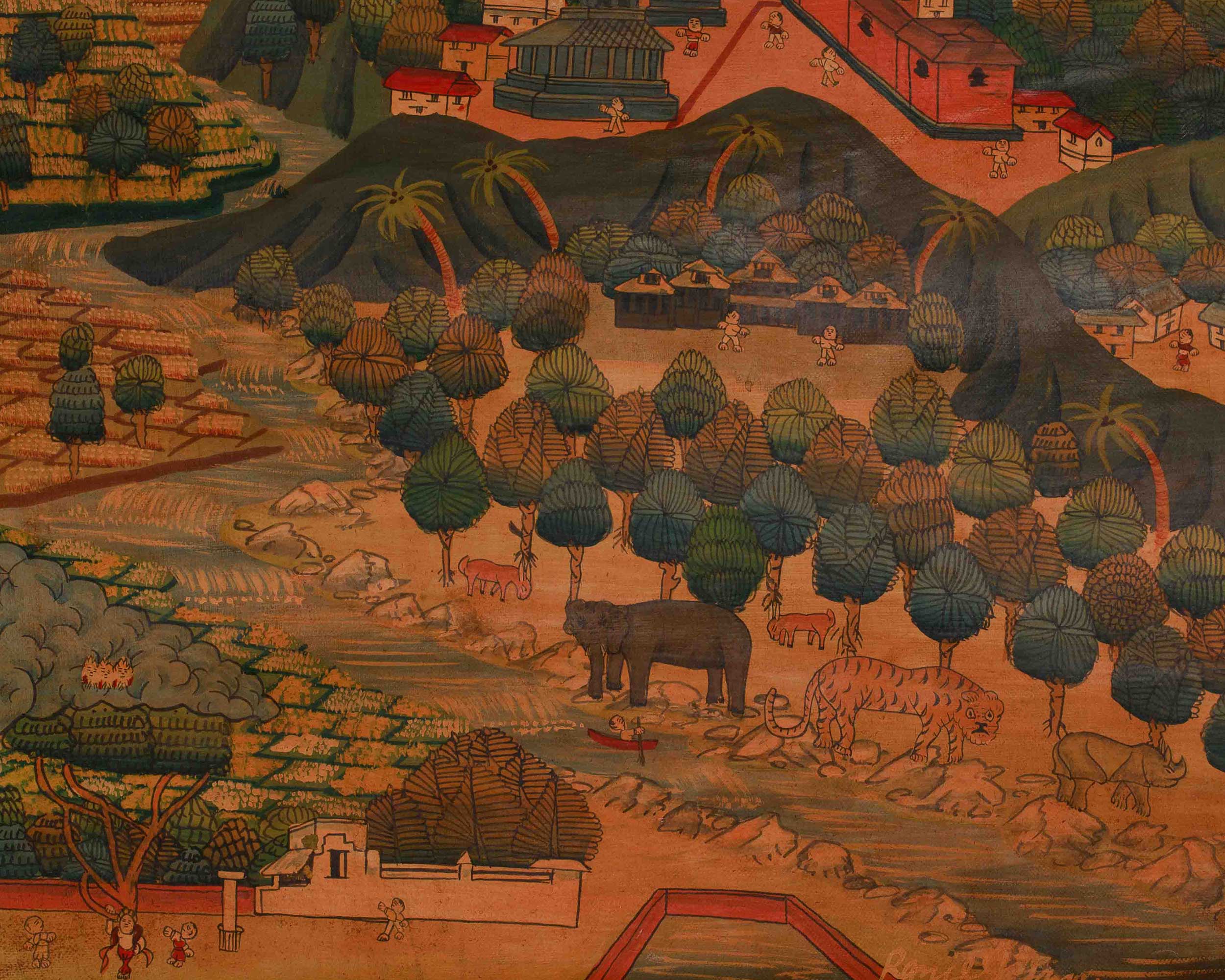 Thangka Of Kathmandu Valley | Traditional Buddhist Art | A Timeless Representation of Himalayan Buddhist Culture