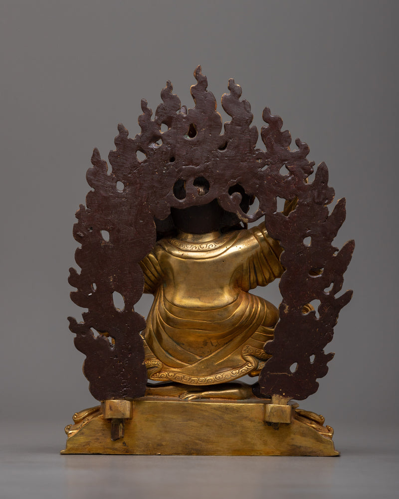 Two-Armed Bernagchen Mahakala Dharma Protector | Statue of Fearless Energy and Protection