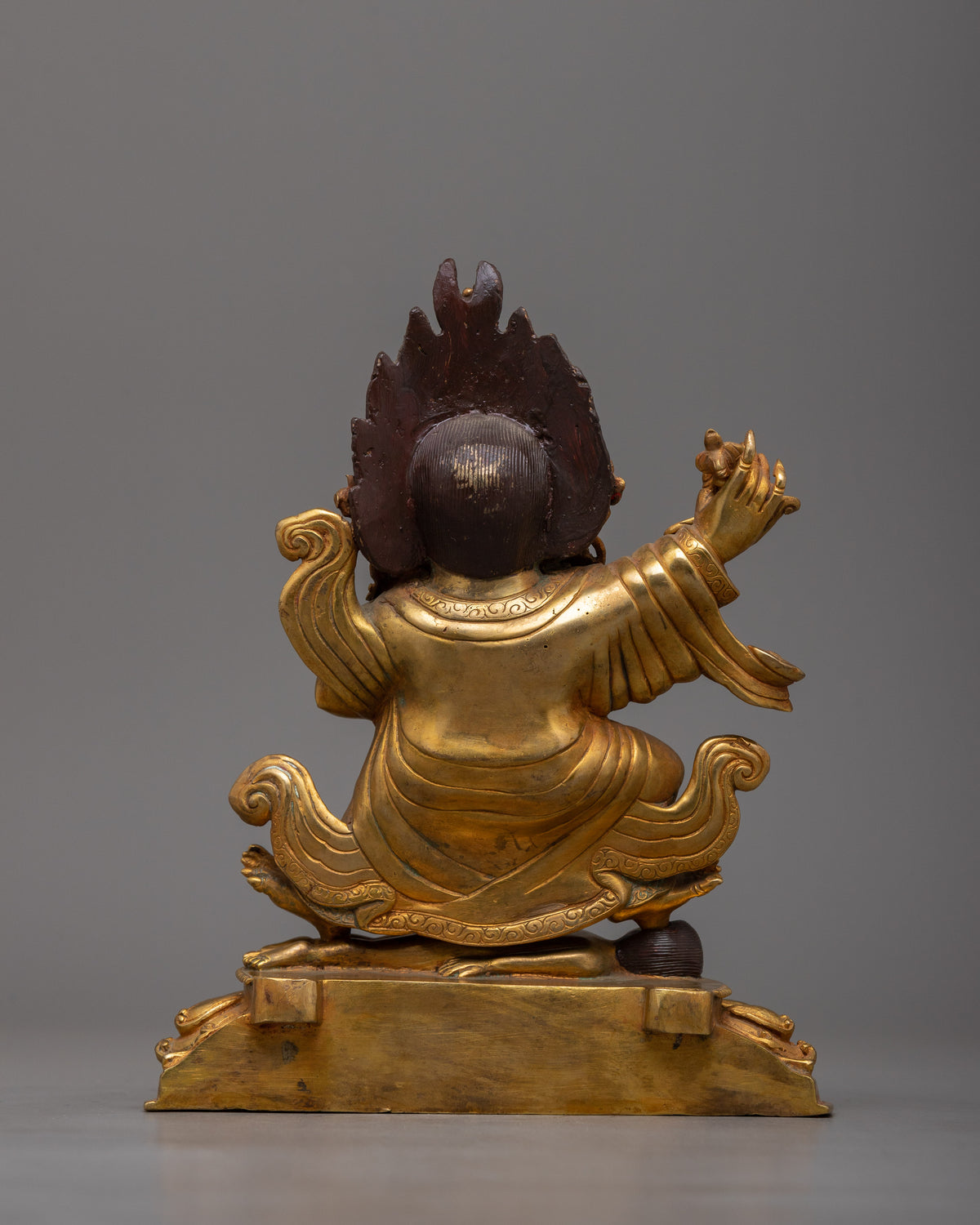 Two-Armed Bernagchen Mahakala Dharma Protector | Statue of Fearless Energy and Protection