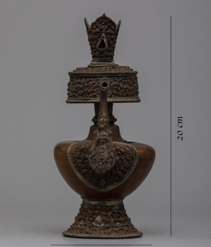 Traditional Offering Bhumpa Set | Sacred Vessels for Ritual Offerings in Buddhist Practice
