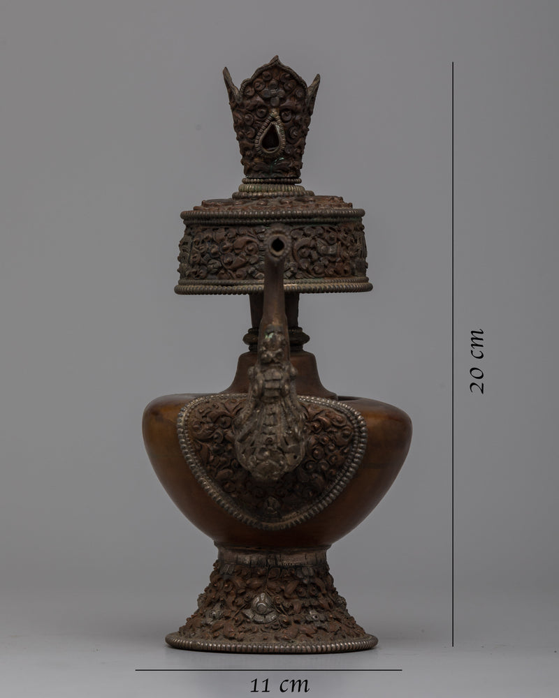 Traditional Offering Bhumpa Set | Sacred Vessels for Ritual Offerings in Buddhist Practice