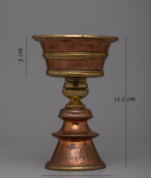 Butter Lamp Tibetan Set | Traditional Offerings for Illuminating Spiritual Practices