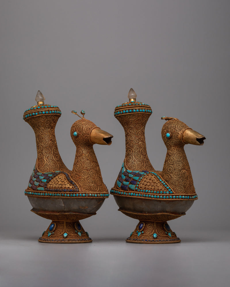 Duck Statue Set | Charming Decorative Pieces for Your Home