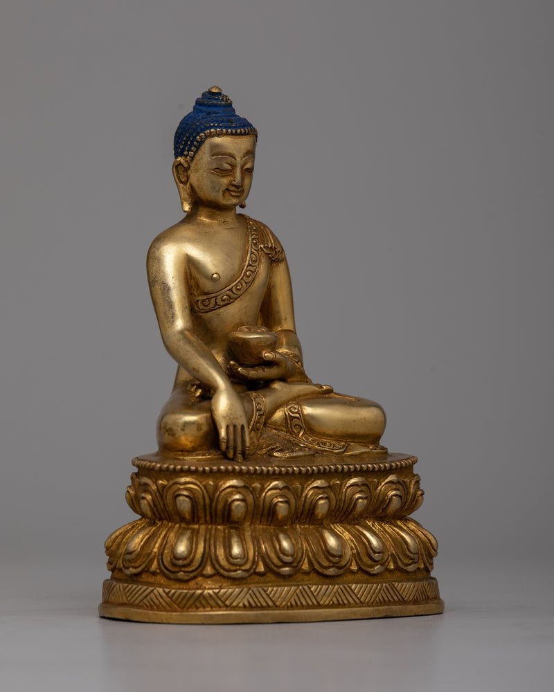 Shakyamuni Buddha Copper Statue | Revered Symbol of Enlightenment and Serenity