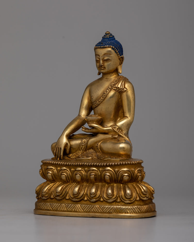 Shakyamuni Buddha Copper Statue | Revered Symbol of Enlightenment and Serenity