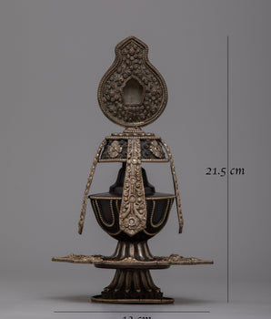 Copper Long Life Vase | Symbol of Health, Vitality, and Longevity