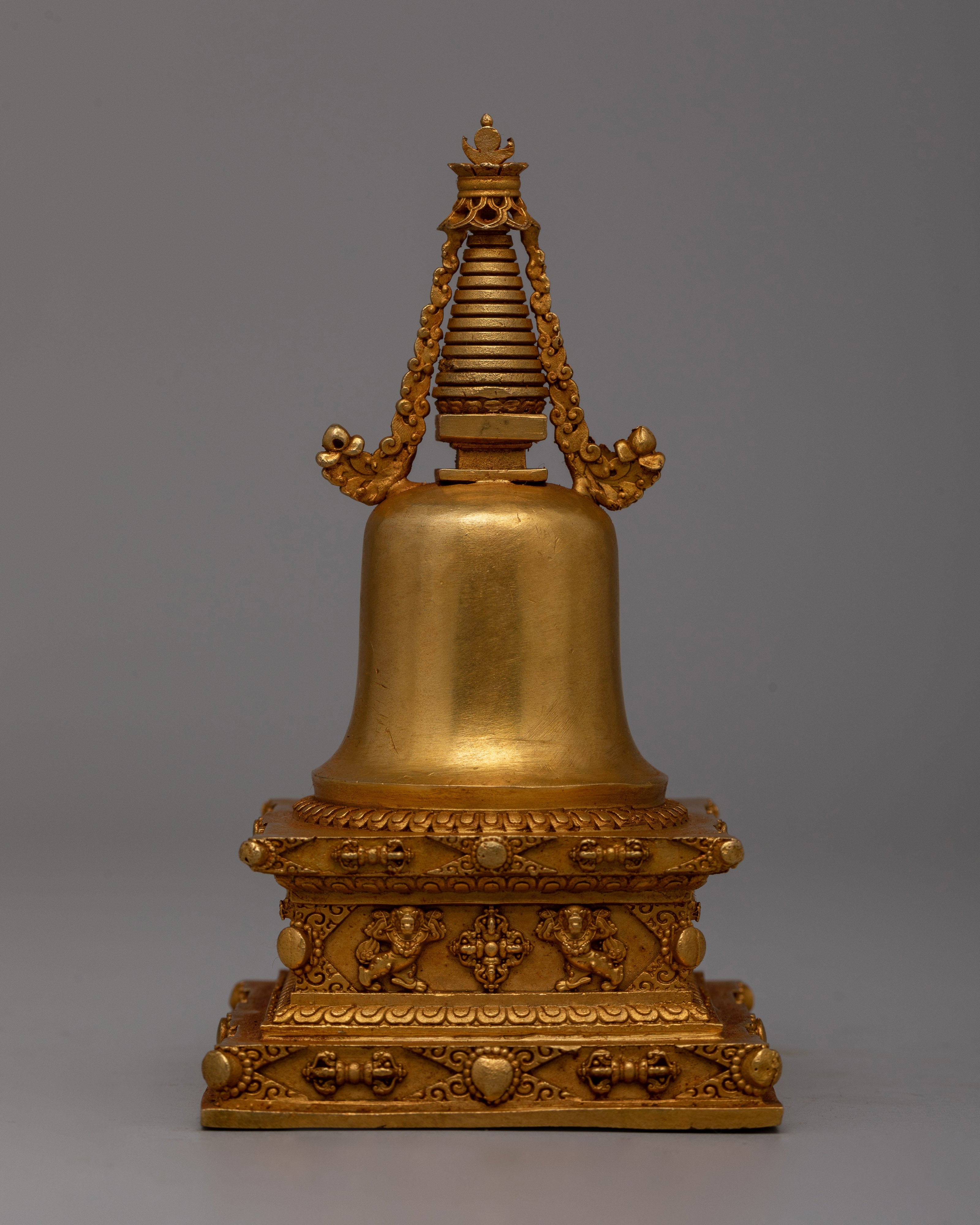 8 Buddhist Stupa Set | Symbolic Representation of Buddhist Enlightenment