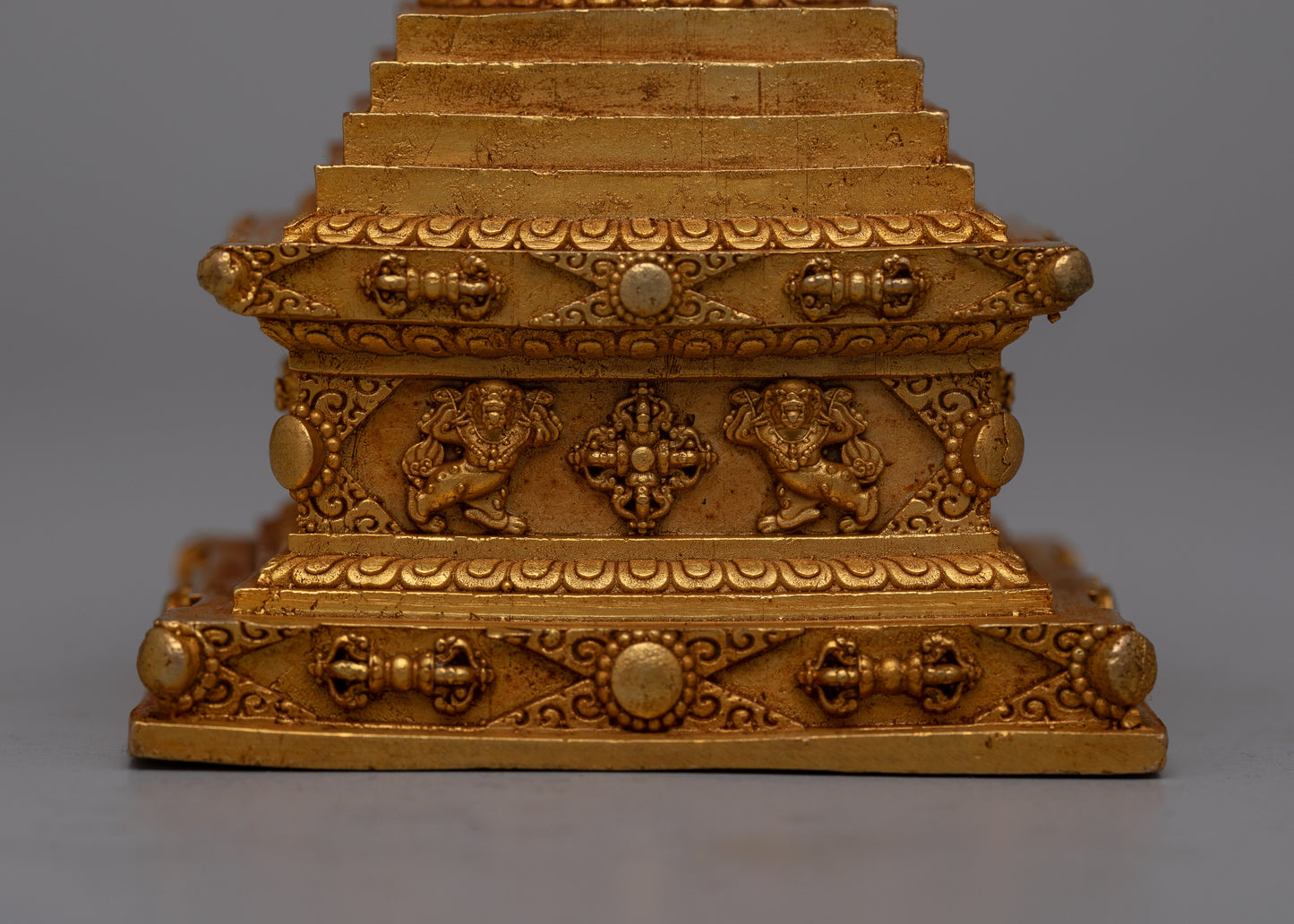 8 Buddhist Stupa Set | Symbolic Representation of Buddhist Enlightenment