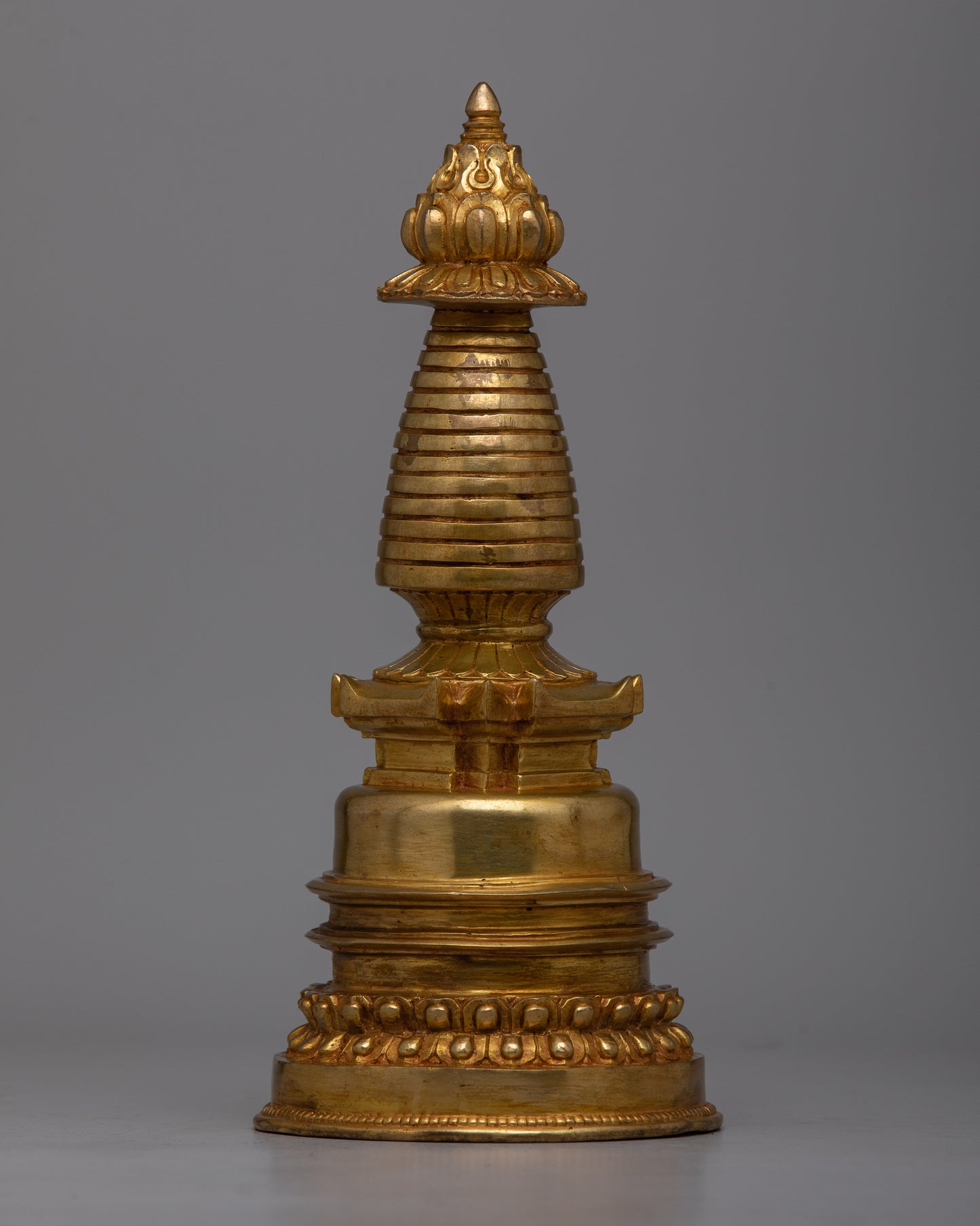 Handmade Tibetan Stupa | Artisanal Charm for Your Home or Meditation Area