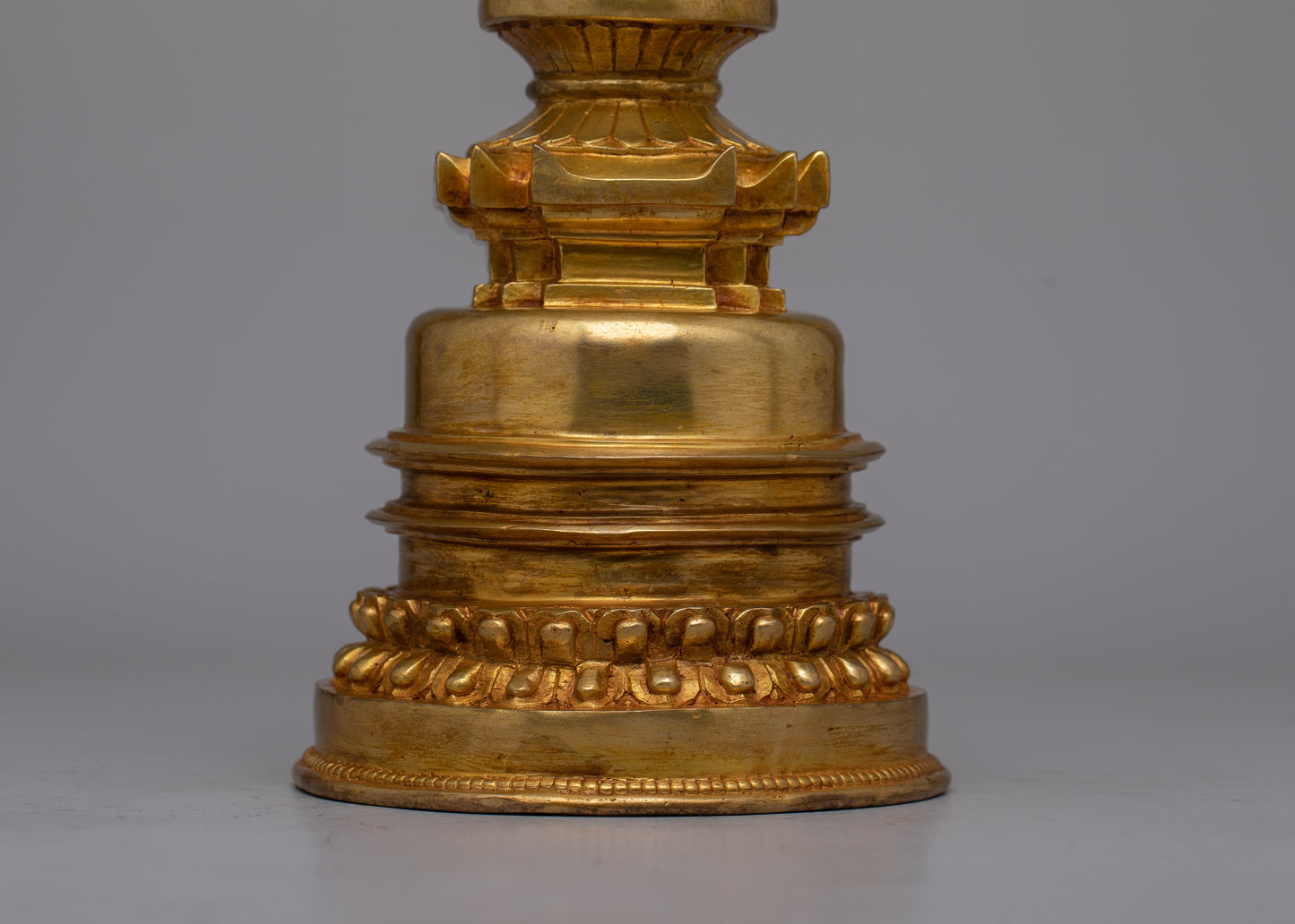 Handmade Tibetan Stupa | Artisanal Charm for Your Home or Meditation Area