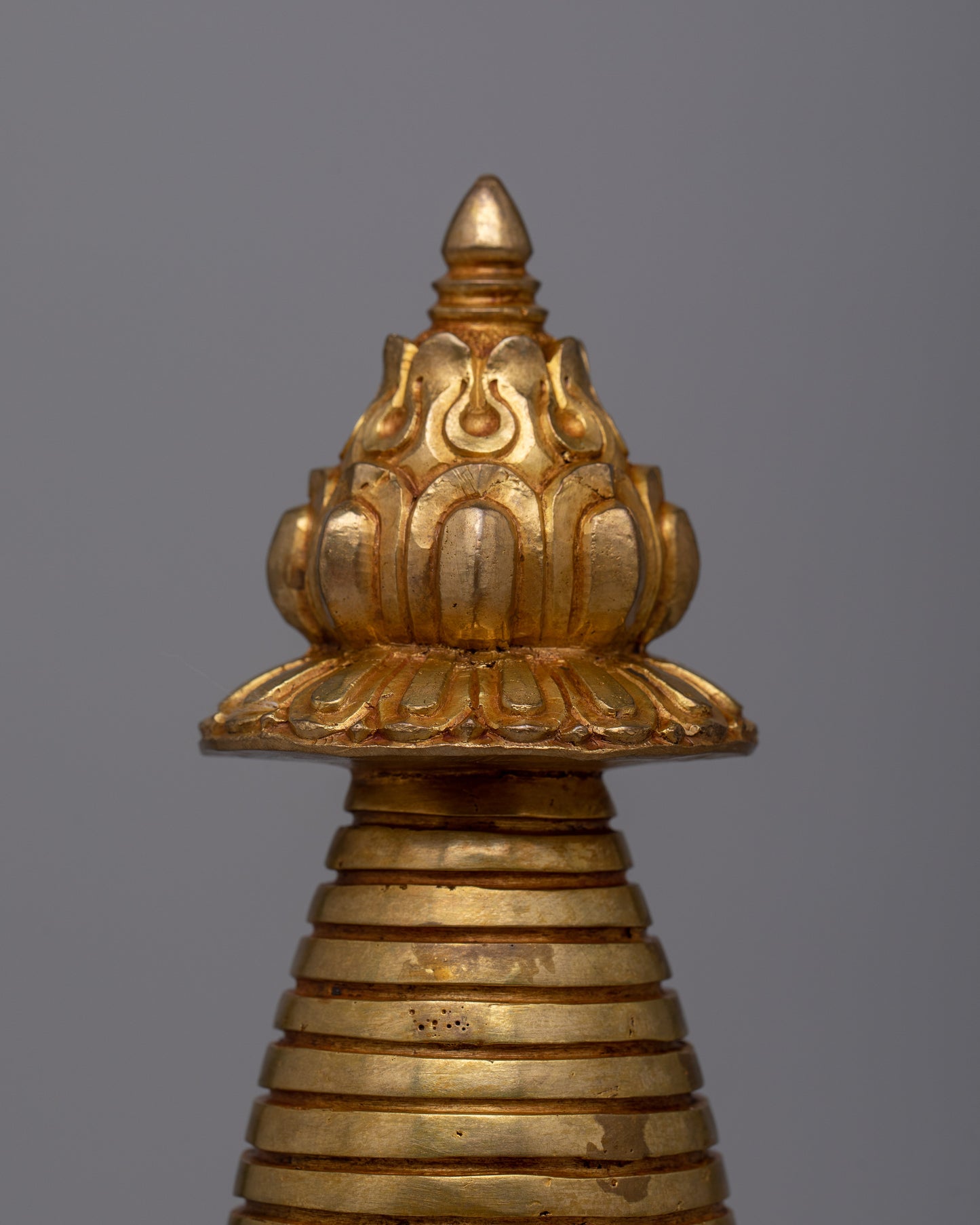 Handmade Tibetan Stupa | Artisanal Charm for Your Home or Meditation Area