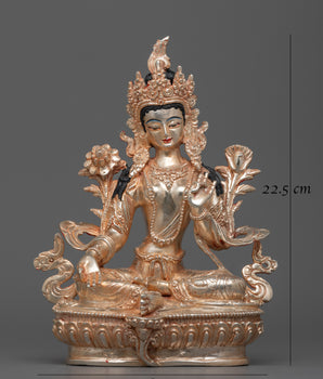 Green Tara Goddess Statue | Bring Serenity and Blessings into Your Space