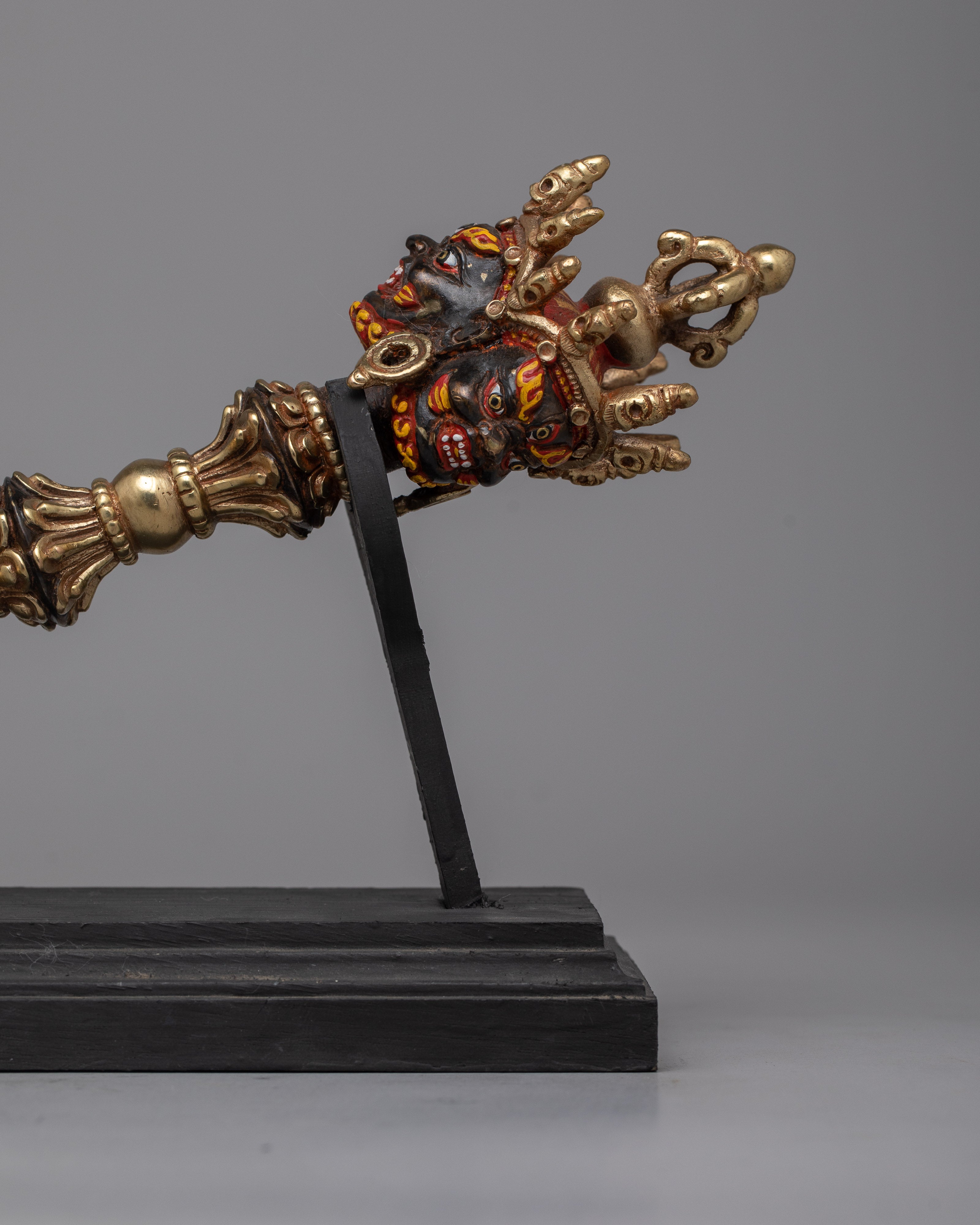 3 Side Face Meditation Tibetan Dagger | Enhance Your Meditation Practice with Symbolic Artistry