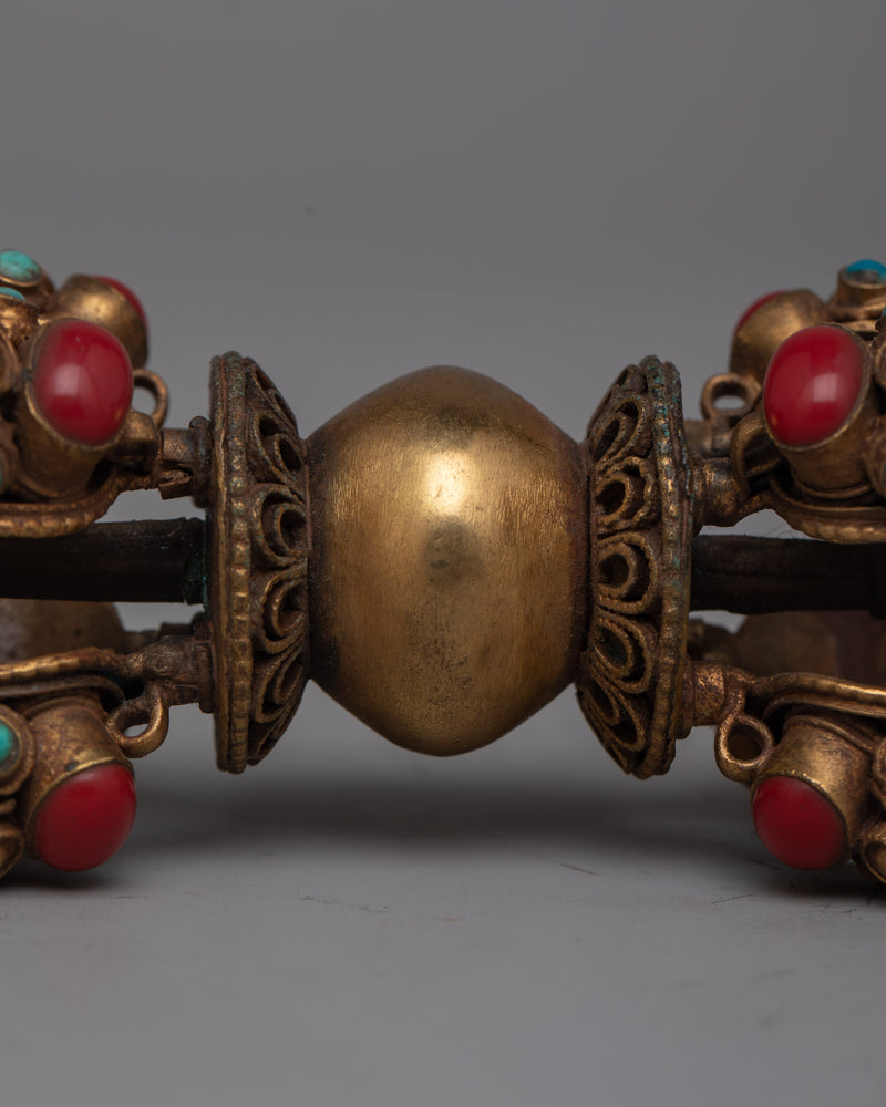 Tibetan Buddhist Vajra | Symbolizing Strength and Enlightenment in Buddhist Practice