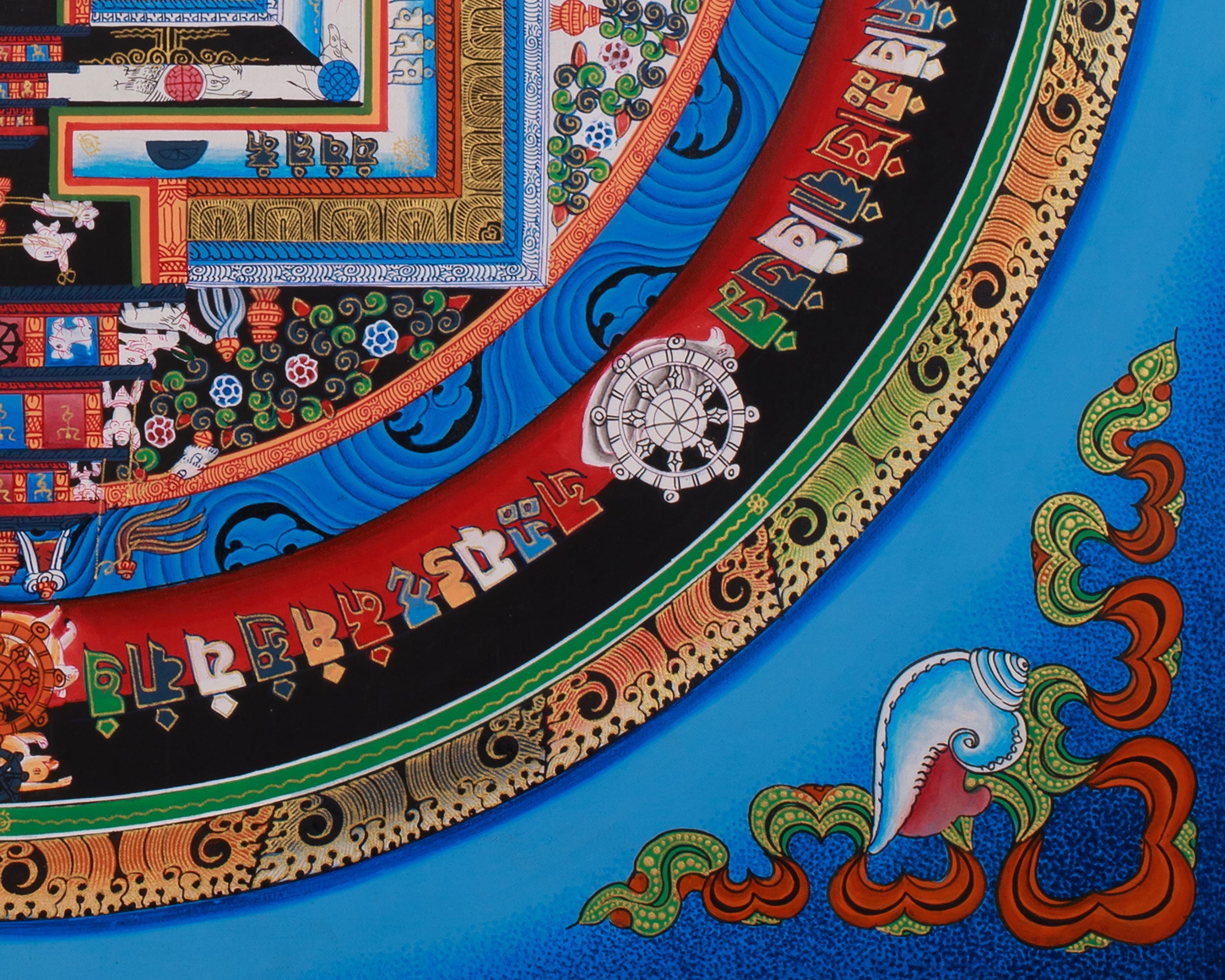 Himalayan Kalachakra Mandala | Divine Cosmic Harmony And Enlightenment