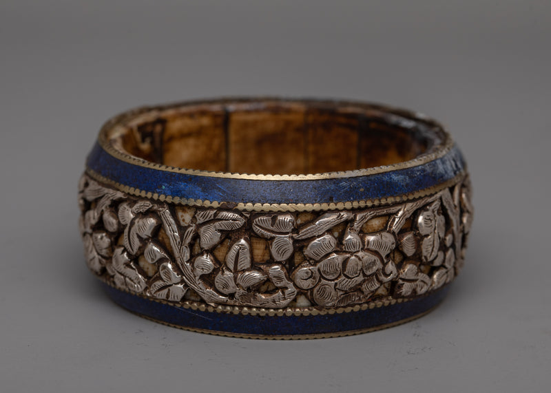 Tibetan Design Bangle | Intricately Crafted Jewelry Inspired by Himalayan Tradition