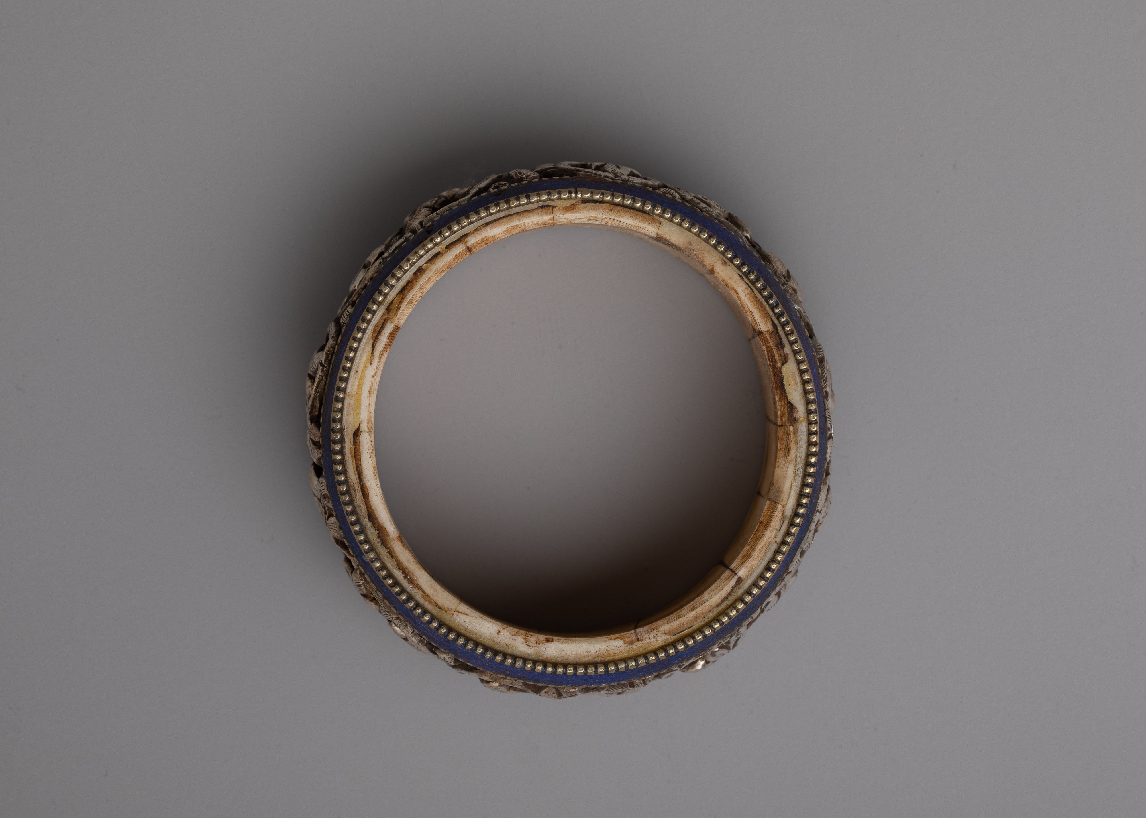 Tibetan Ethically Sourced Bone Bangle | Handcrafted Jewelry Honoring Tradition