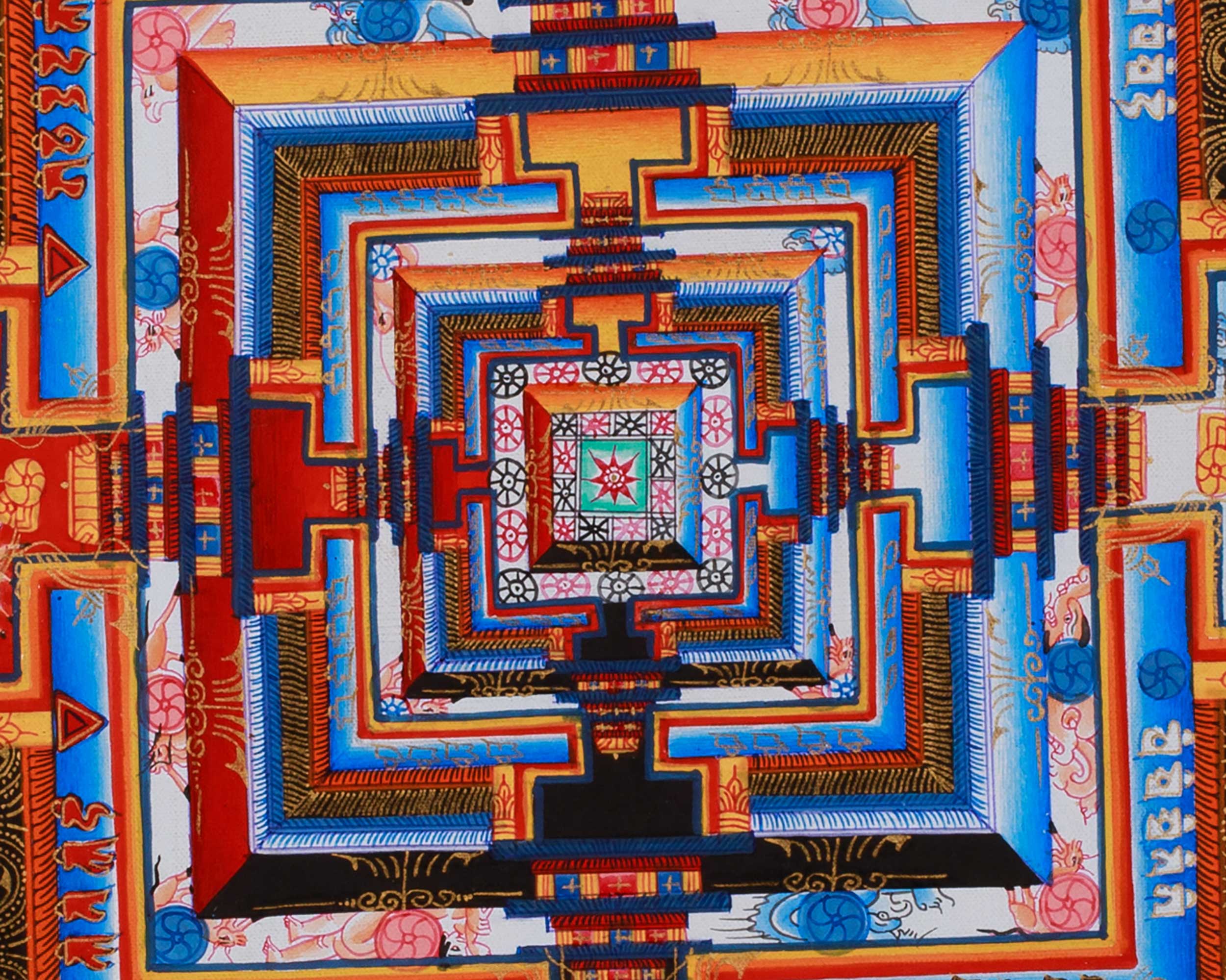 Kalachakra Mandala Sacred Art | Tibetan Art of Time, Balance, and Enlightenment