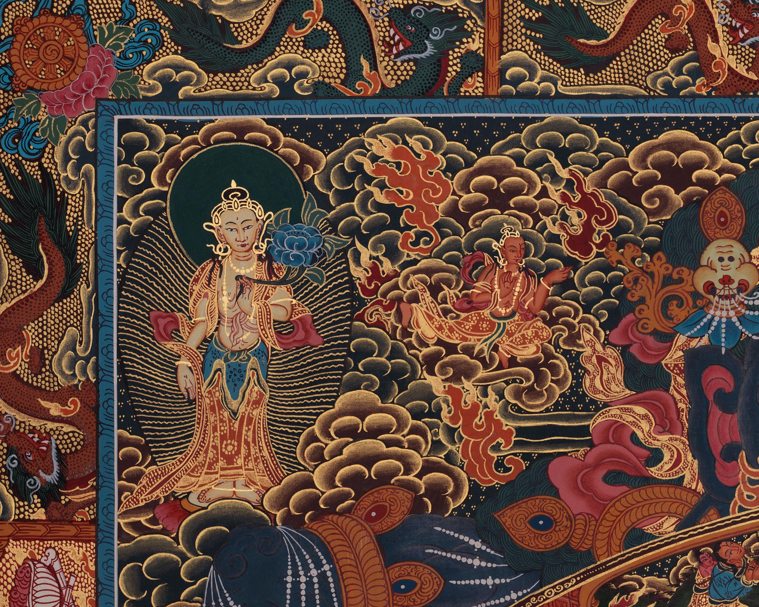 Wheel of Life Buddhist Artwork | Symbolizing Buddha’s Teachings