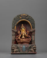 sacred-green-tara-with-throne
