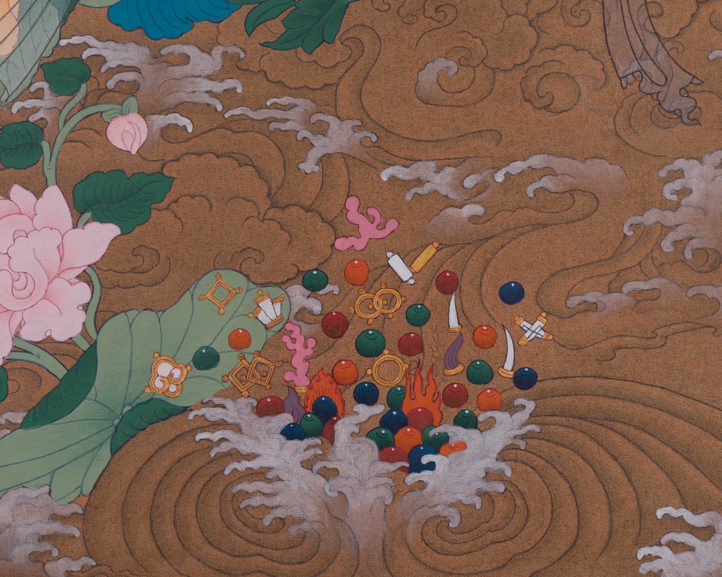 Green Tara Compassion Deity Artwork | Shyama Tara | Mother of Liberation