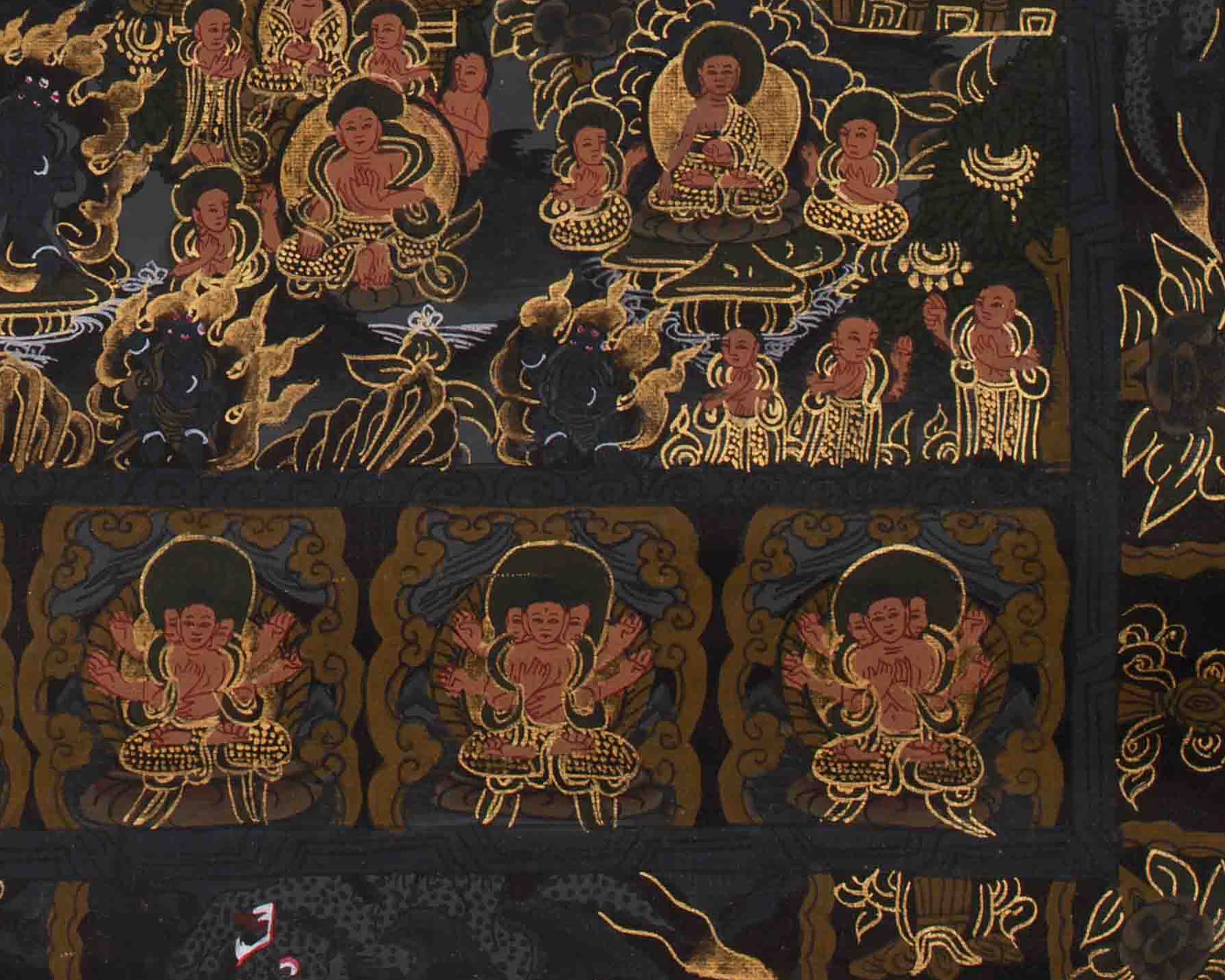 Spiritual Buddha Mandala Art | Symbolizing Wisdom, Peace, and Protection