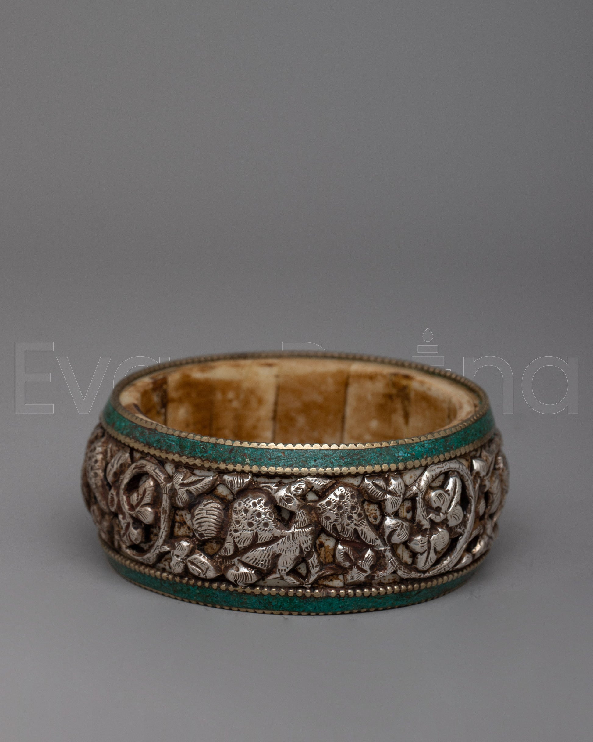 Silver Round Bangle