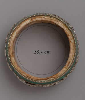 Tibetan Tribal Silver Bangle | Bangle Blending Tradition and Style