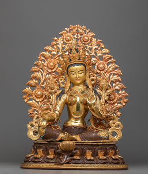 mother-green-tara-copper-sculpture