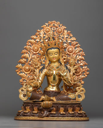 mother-green-tara-copper-sculpture