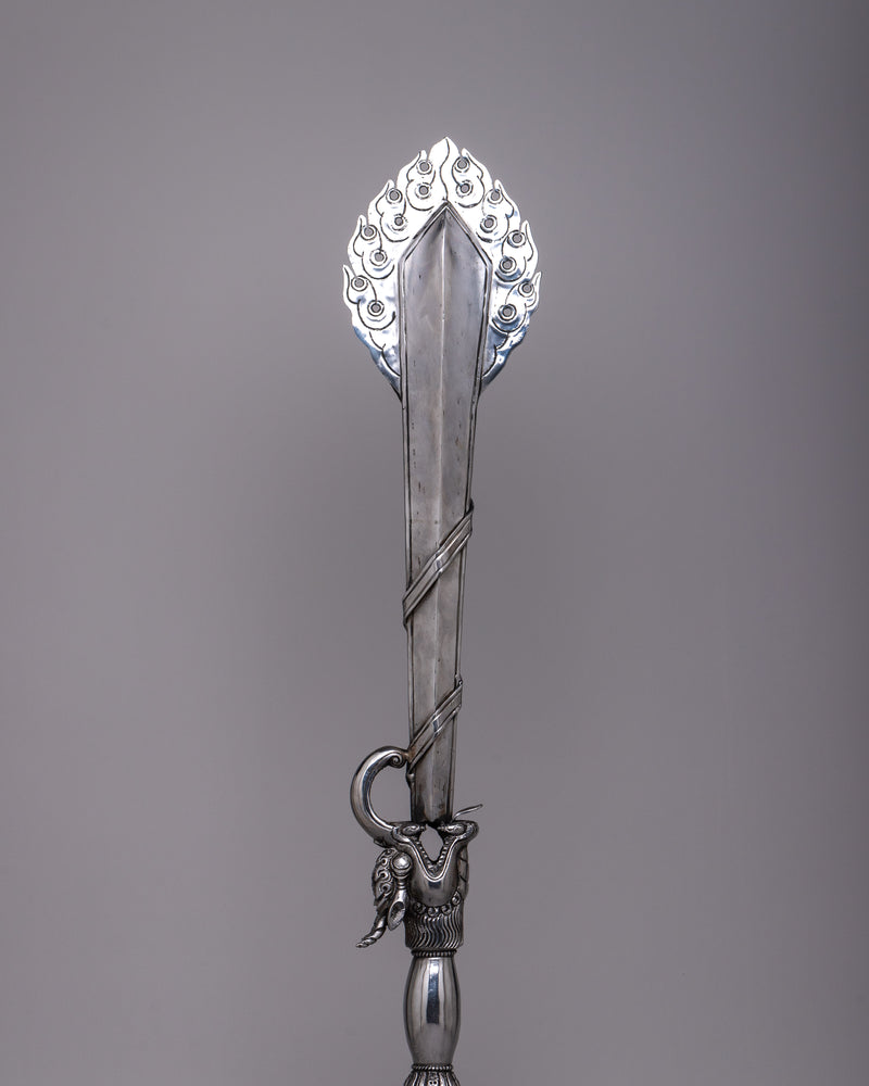 Tibetan Manjushri Iron Sword | Symbol of Wisdom and Cutting Through Ignorance