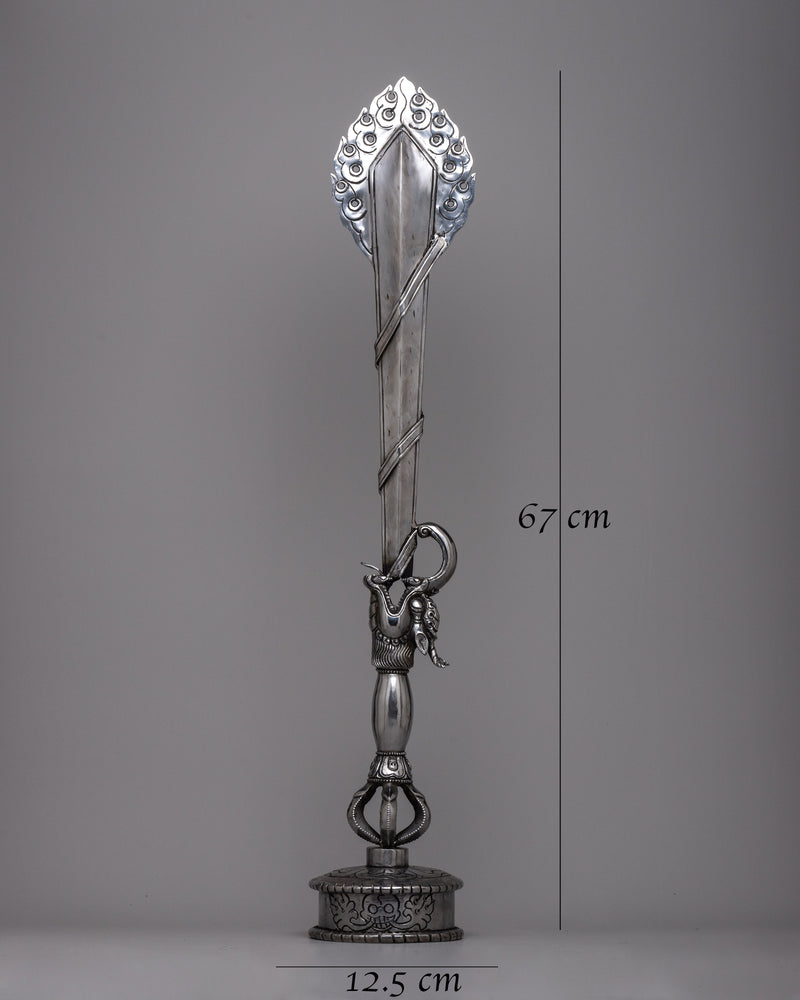 Tibetan Manjushri Iron Sword | Symbol of Wisdom and Cutting Through Ignorance