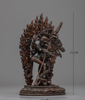 The Presence of Singhamukha Statue | Embodying Divine Power and Wisdom