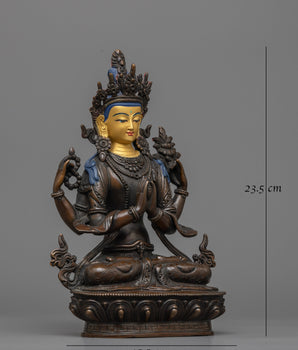 Compassion Chenrezig Statue | Embodiment of Kindness and Mercy