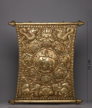 Four Harmonious Friend Metal Thangka | Symbol of Unity and Harmony in Spiritual Art